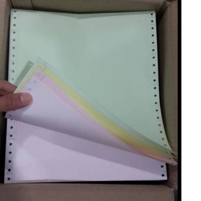 

Kertas Countinuous Form 9.5 x 11 atau bagi dua