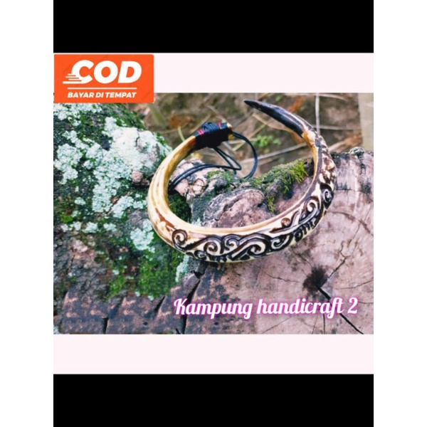 KALUNG TARING BABI UKIR