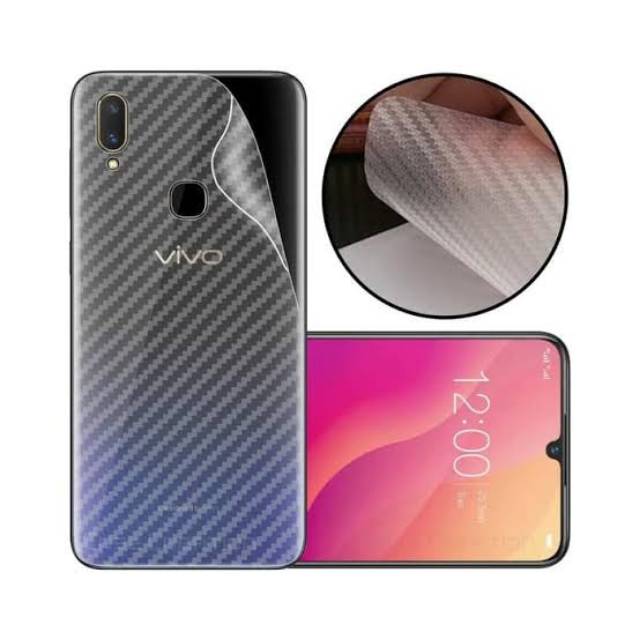 GARSKIN CARBON 3D VIVO Y19/Y12i/Y50/Y17/Y15/Y12/Y91/Y91C/Y93/Y95/V19/V15/V17 PRO/S1/Z1 PRO/V9/V11