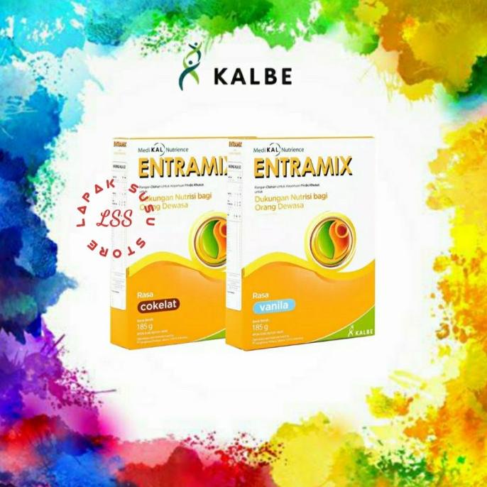 

(BISA COD) Entramix Vanila / Coklat 185gr TERLENGKAP Kode 319