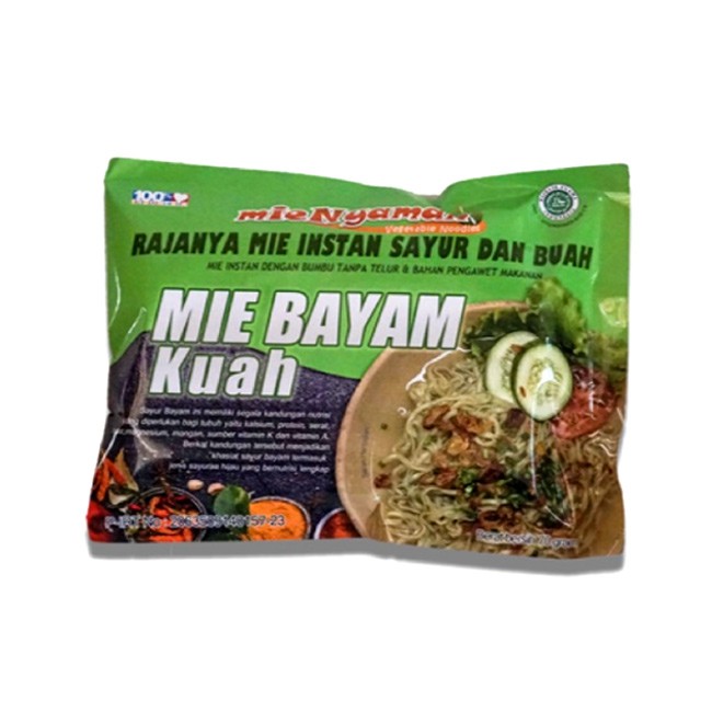 

Mie Nyaman Sayur Bayam Kuah 70 gram