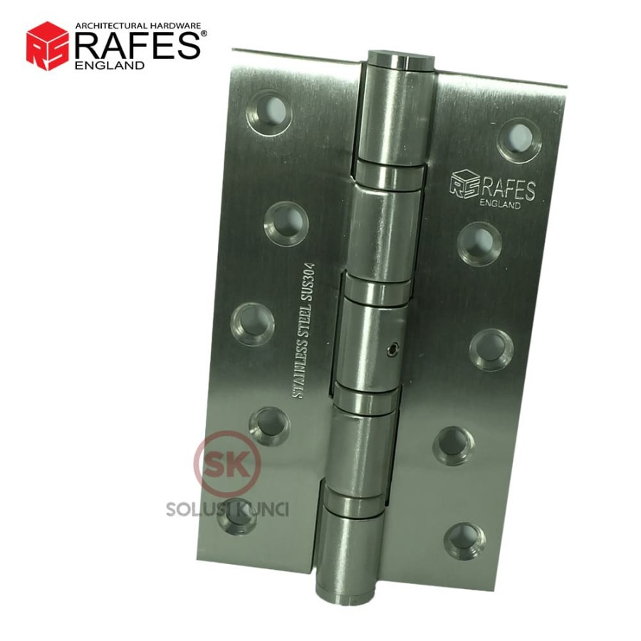 Engsel Pintu 5" RAFES Stainless Steel SUS 316 | 120 KG (HI 5674)