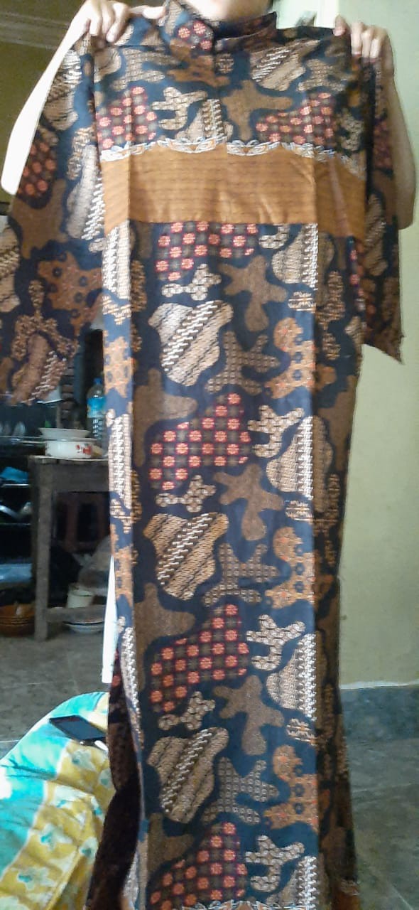Gamis Batik Manggar, Padi,sekar,cantik,kubis,kipas,daun,kupu,nadine,gendis Murah