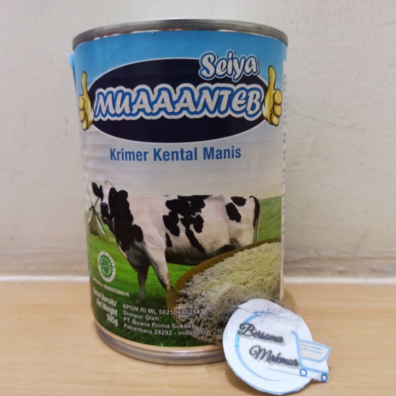 

Seiya MUAAANTEB krimer kental manis 505 g Susu Mantap Muantep