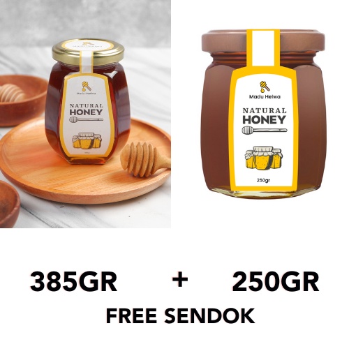 BELI 1 GRATIS 2 MADU RAW HONEY 720gr free 385