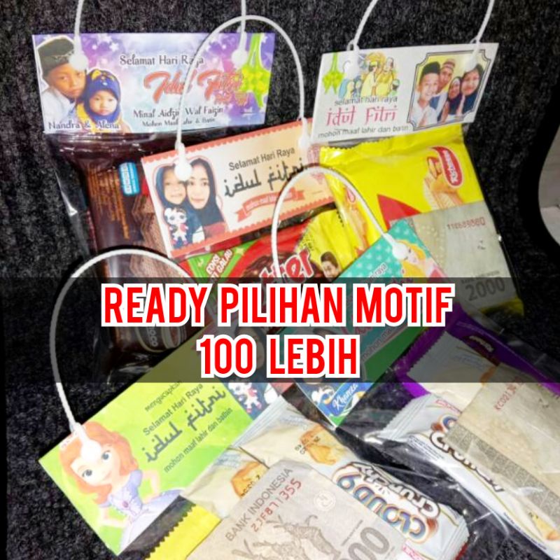 

TAS SNACK PLASTIK THR LEBARAN CUSTOM FOTO – GRATIS DESAIN