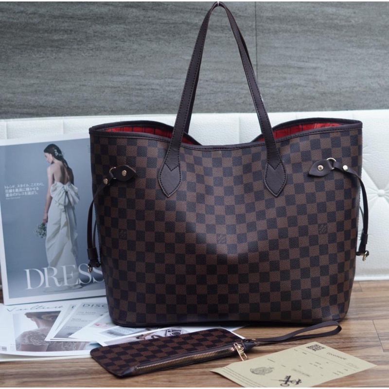 Lv Neverfull SIZE XL (free bill, cover pouch) uk.38x30