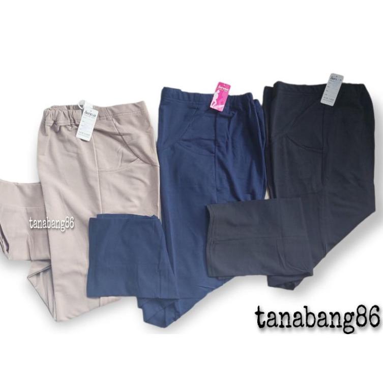 Terbaik.. celana hamil kerja/celana hamil kerja bahan kaos/celana hamil joging/celana hamil/celana i