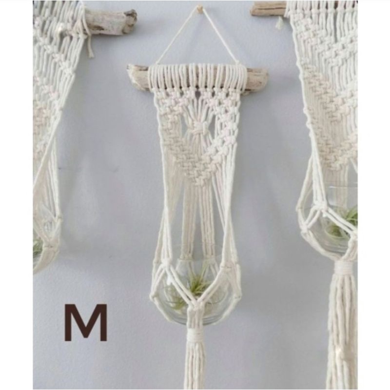Macrame pot gantung/macrame wall dinding