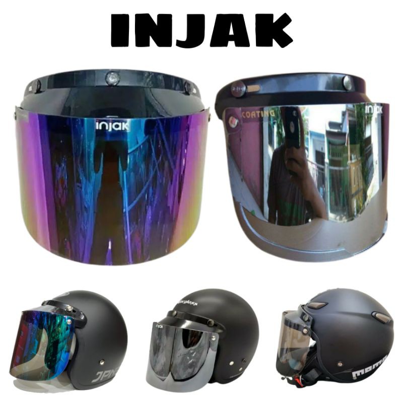 Kaca Helm Jpn Datar Flat