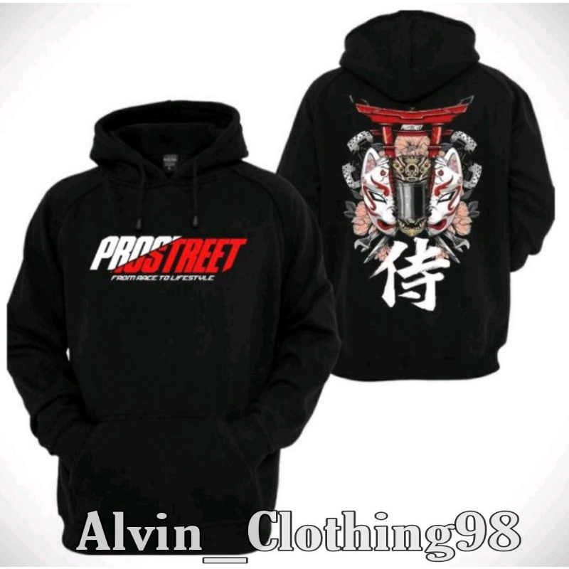 SWEATER HOODIE PROSTREET KITSUNE KEREN SEKALI