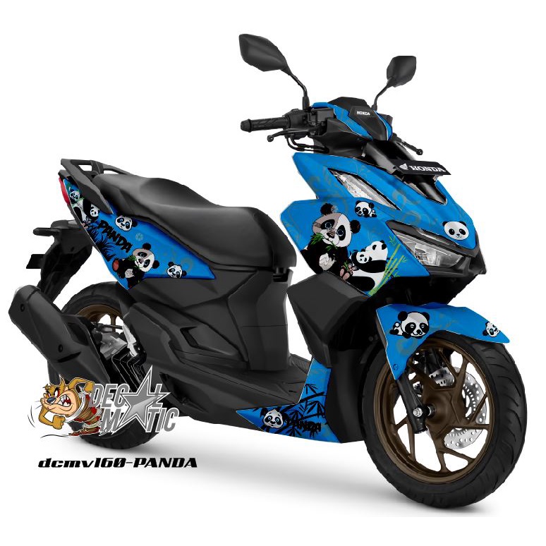 Decal Stiker Full Body Vario 160 New Honda Click 160 Panda