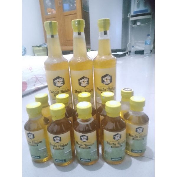

Madu Hutan asli Multiflora Beerama 160ml 460ml
