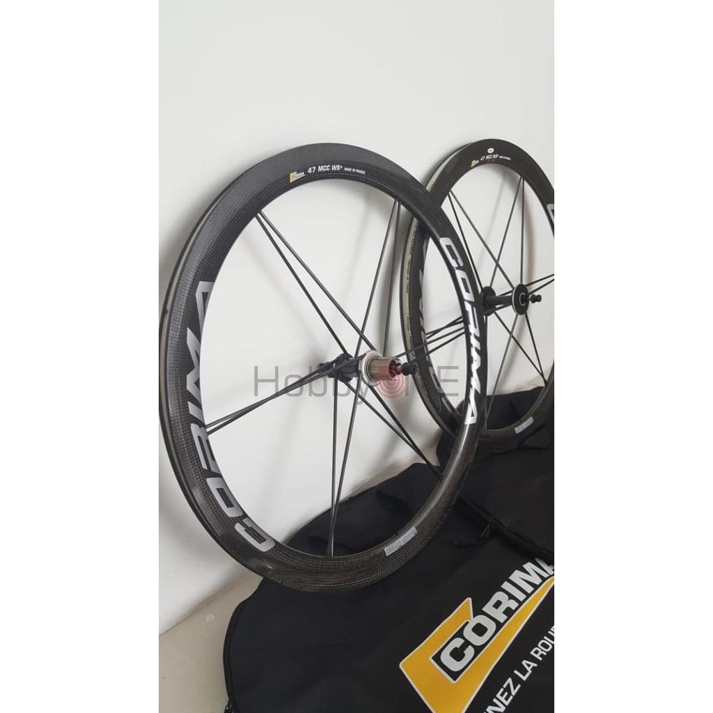 Corima Mcc Ws Plus 47 Mm Clincher - Wheelset Carbon Road Bike