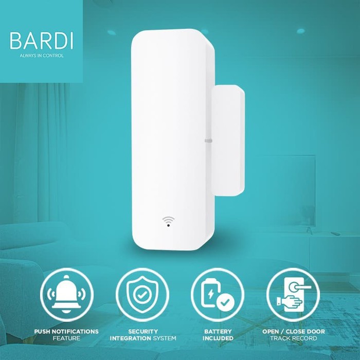 Bardi Smart Home WIFI Window &amp; Door Sensor - No Hub Required !