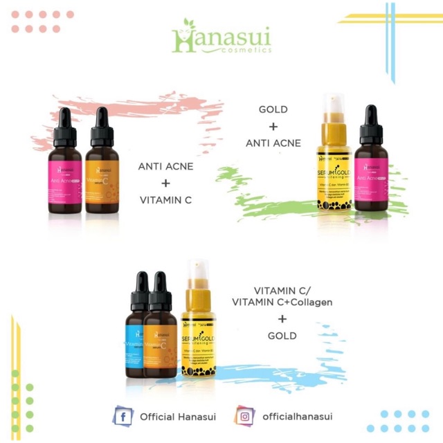 Serum hanasui serum hanasui gold serum hanasui acne serum hanasui vitc serum hanasui collagen