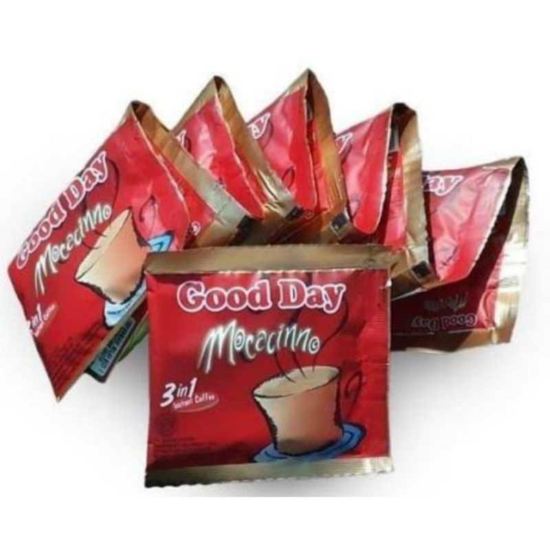 mGOOD DAY MOCCACINO sachet 20 gram Renceng ( ISI 10)