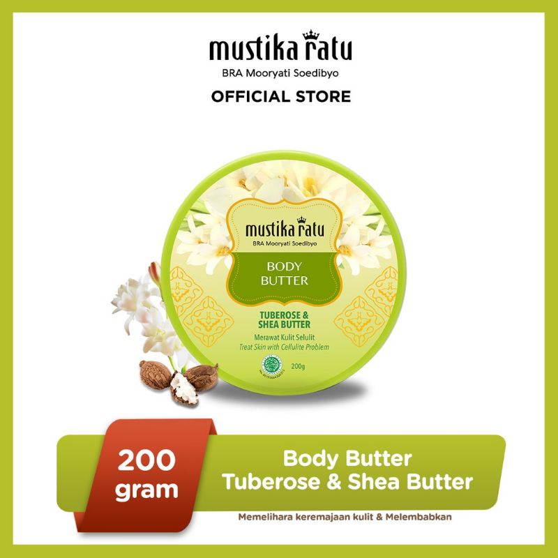 mustika ratu zaitun body butter 200gram