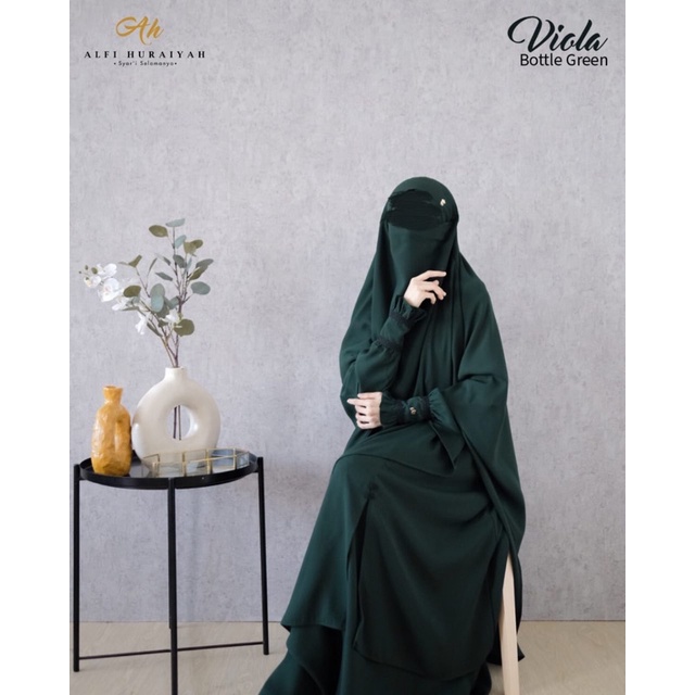 French Khimar Viola ALFI HURAIYAH