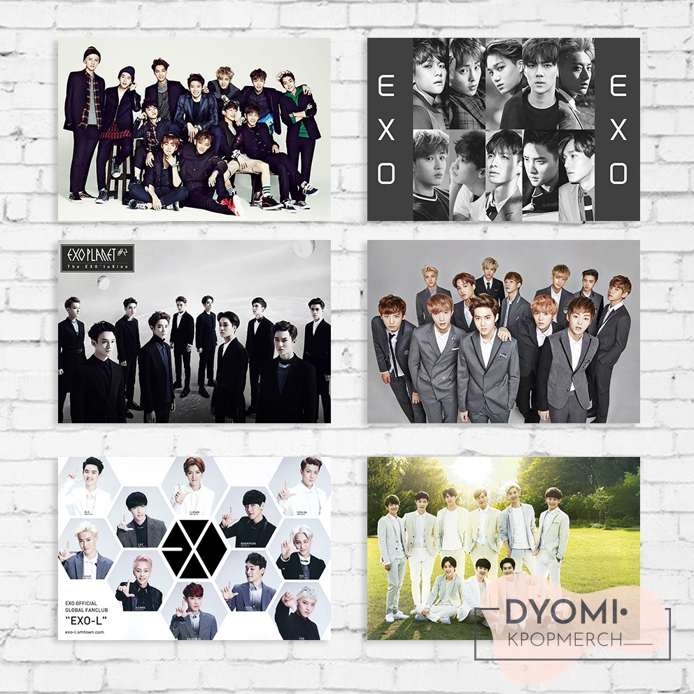 POSTER KAYU EXO, HIASAN DINDING KPOP, POSTER KAYU KPOP, DEKORASI RUANGAN EXO, DEKORASI KAMAR KPOP