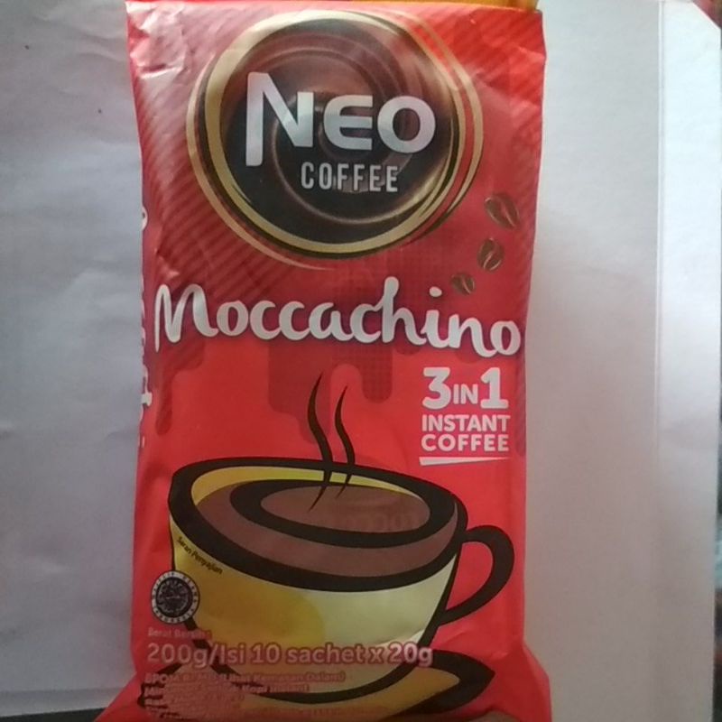 Neo Coffee Moccachino renteng isi 10 sachet