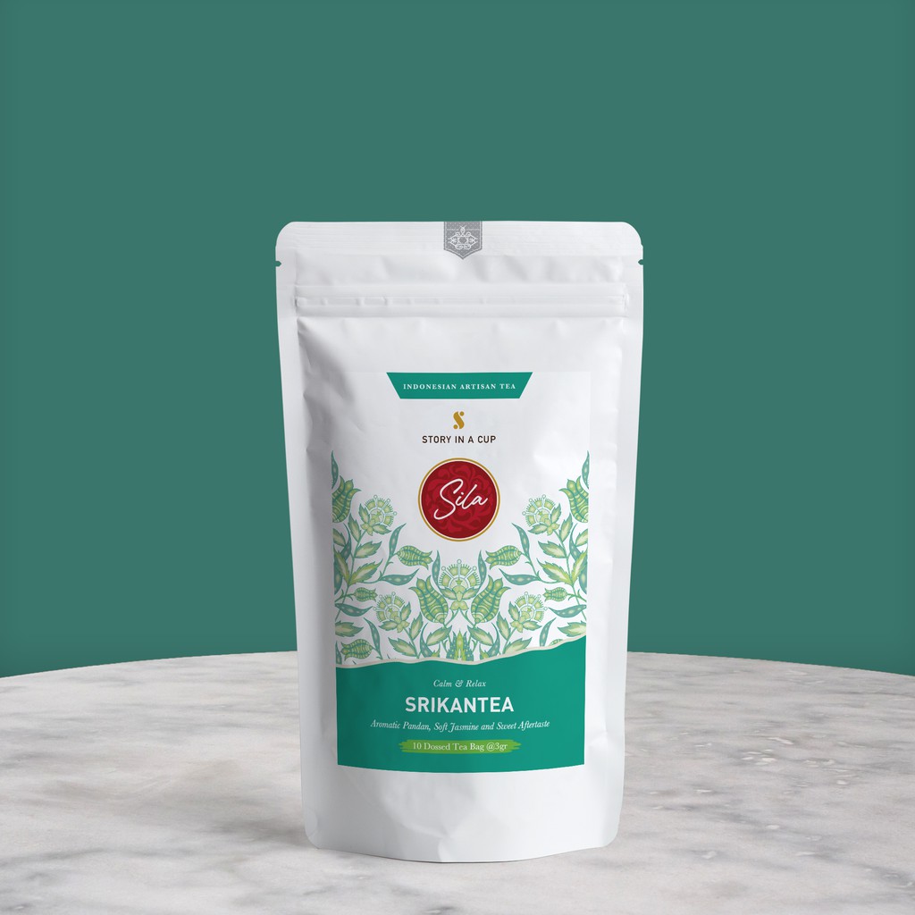 

Sila Artisan Tea | Srikantea | Dossed T-Bag | Teh Premium | Green Tea
