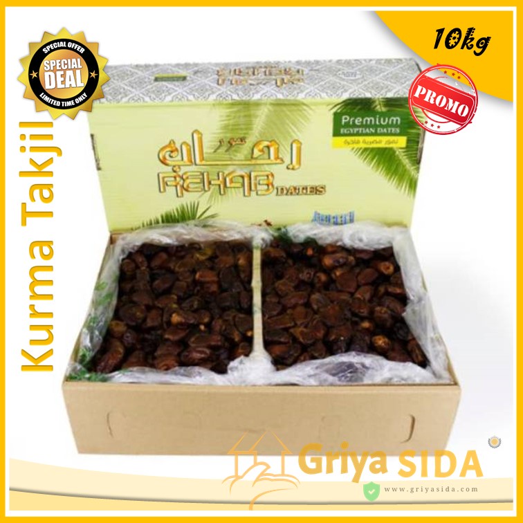 Kurma Mesir 10kg Kurma Rehab mesir mirip golden valley Original PROMO!