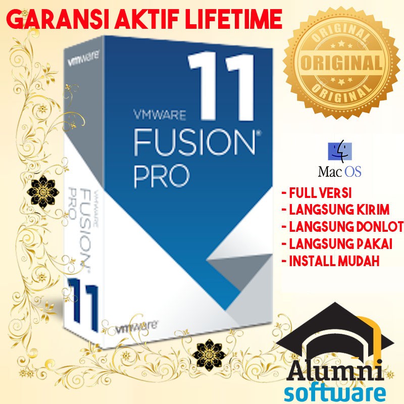 [FULL VERSION] VMware Fusion PRO 11 Mac Utility - GARANSI AKTIVASI