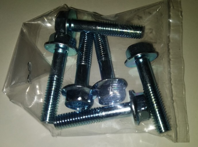 Baut Topi 10 6x30 Putih Flange Bolt
