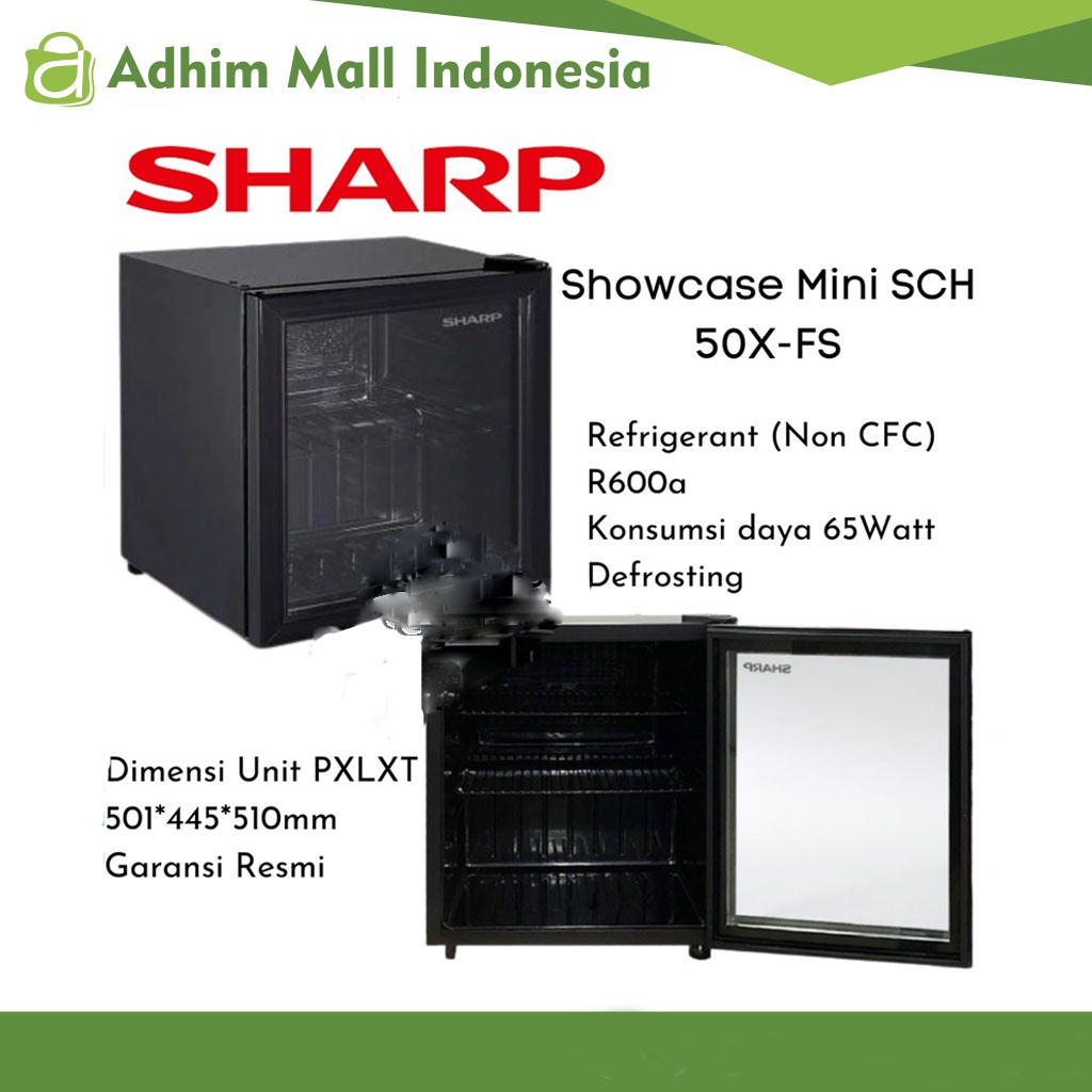 SHARP SHOWCASE MINI SCH50 XFS