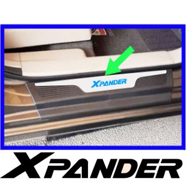 Sillplate Samping XPANDER ORIGINAL White LED Blue