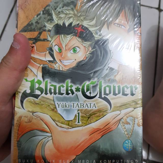 Komik Black Clover vol 1-10 segel set
