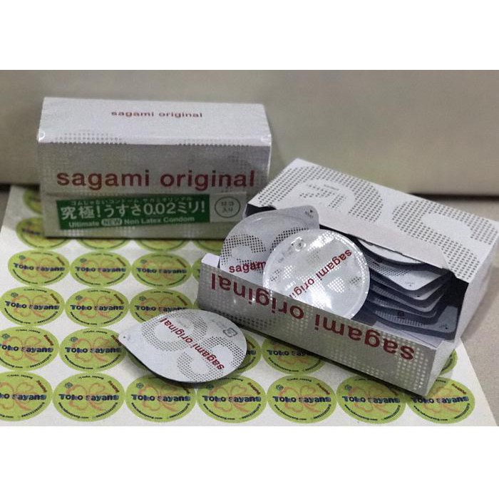 BIG SALE CONDOM SAGAMI ORIGINAL 0.02 KONDOM TIPIS !!!