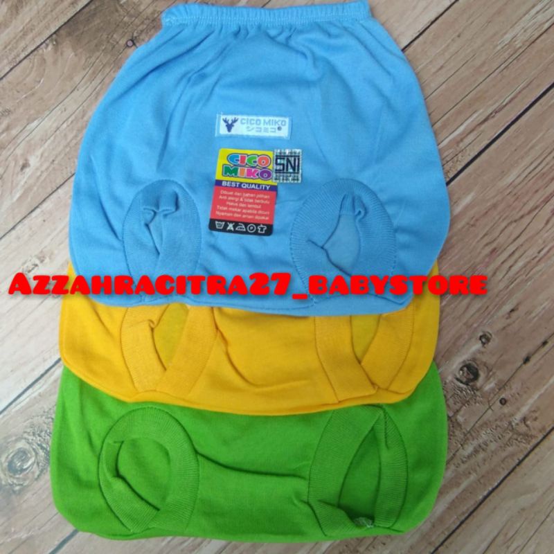 CICO MIKO 3PC CELANA BAYI MODEL KACAMATA USIA 0_6BLN BAHAN LEMBUT ADEM BERKUALITAS &amp; SNI