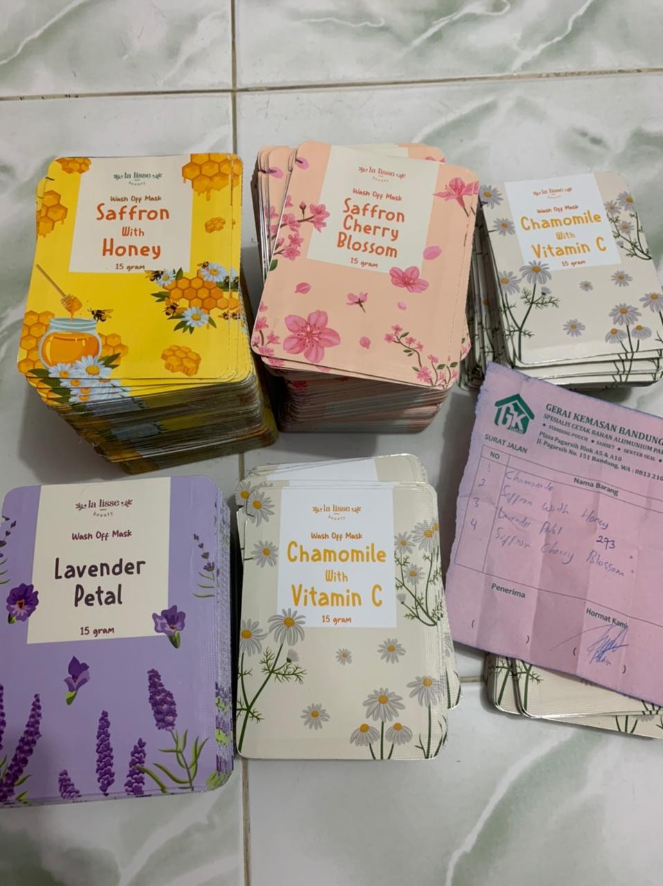 Kemasan Sachet Printing Uk. 9cm X 12cm / 10cm X 12cm / 10cm X 13cm