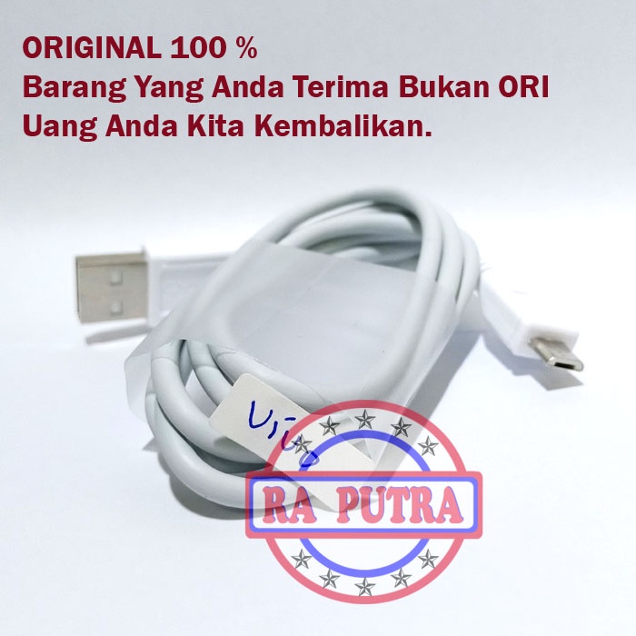 Kabel Data Vivo Y71 Y81 Y83 Cable Casan Cas Micro Fast Carging Original 100 Putih
