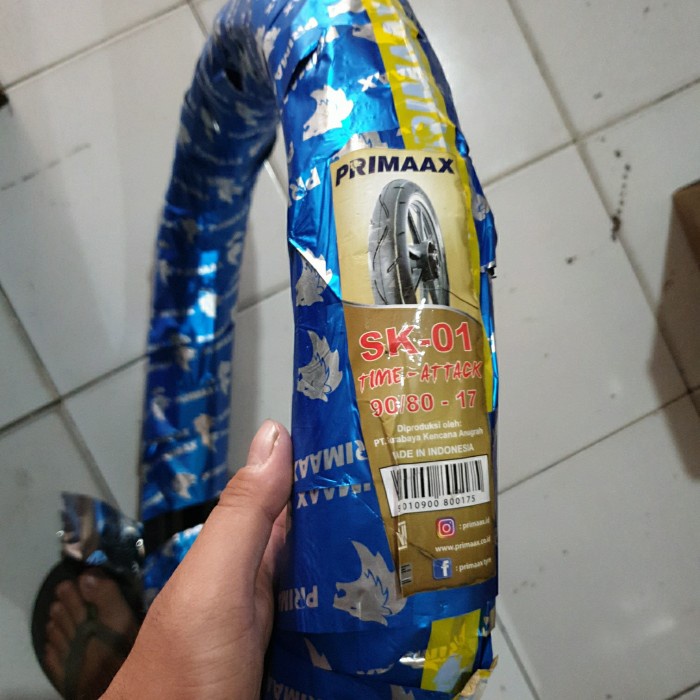Ds201Sd Ban Luar Primax Primaax 90/80-17 Sk01 (Bukan Tubeless) Fs5011F