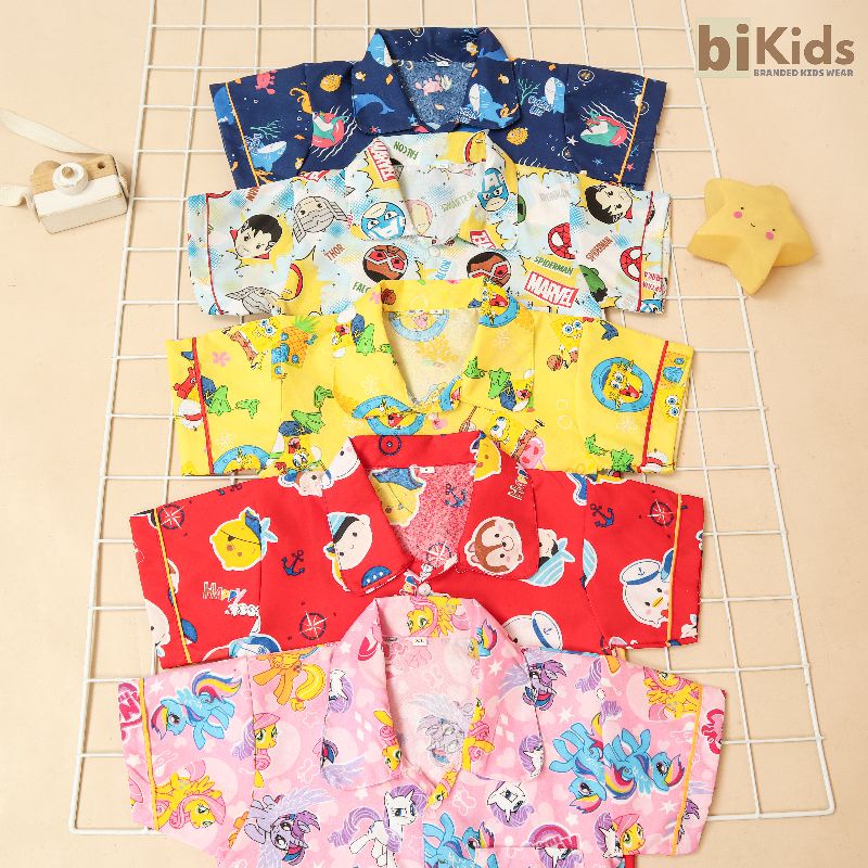 PIYAMA ANAK KIDS 1-5TH ECER PILIH MOTIF DAN SIZE | BAJU TIDUR ANAK