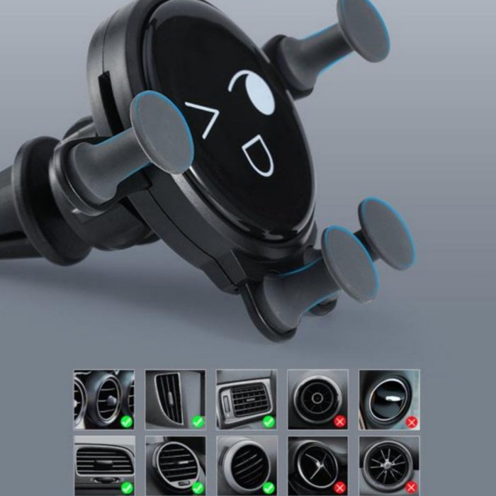 NA -  Holder Ventilasi Ac Robot Universal Silicon Pad Ch13