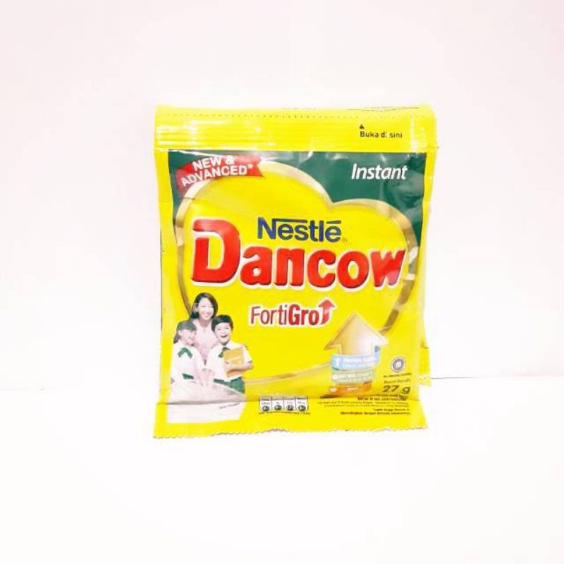 

Susu DANCOW Fortigro Sachet 27gr - Susu Bubuk Fullcream Instant