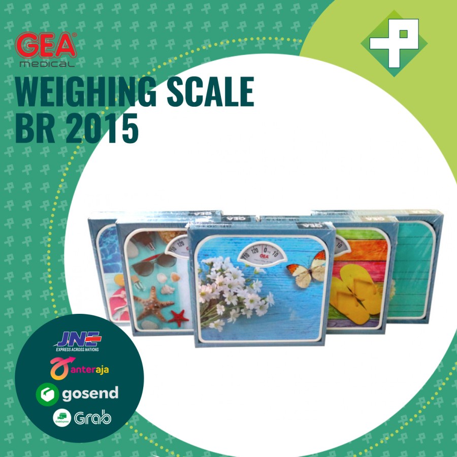 Timbangan Berat Badan Manual GEA BR 2015 / Timbangan Analog Tipis GEA