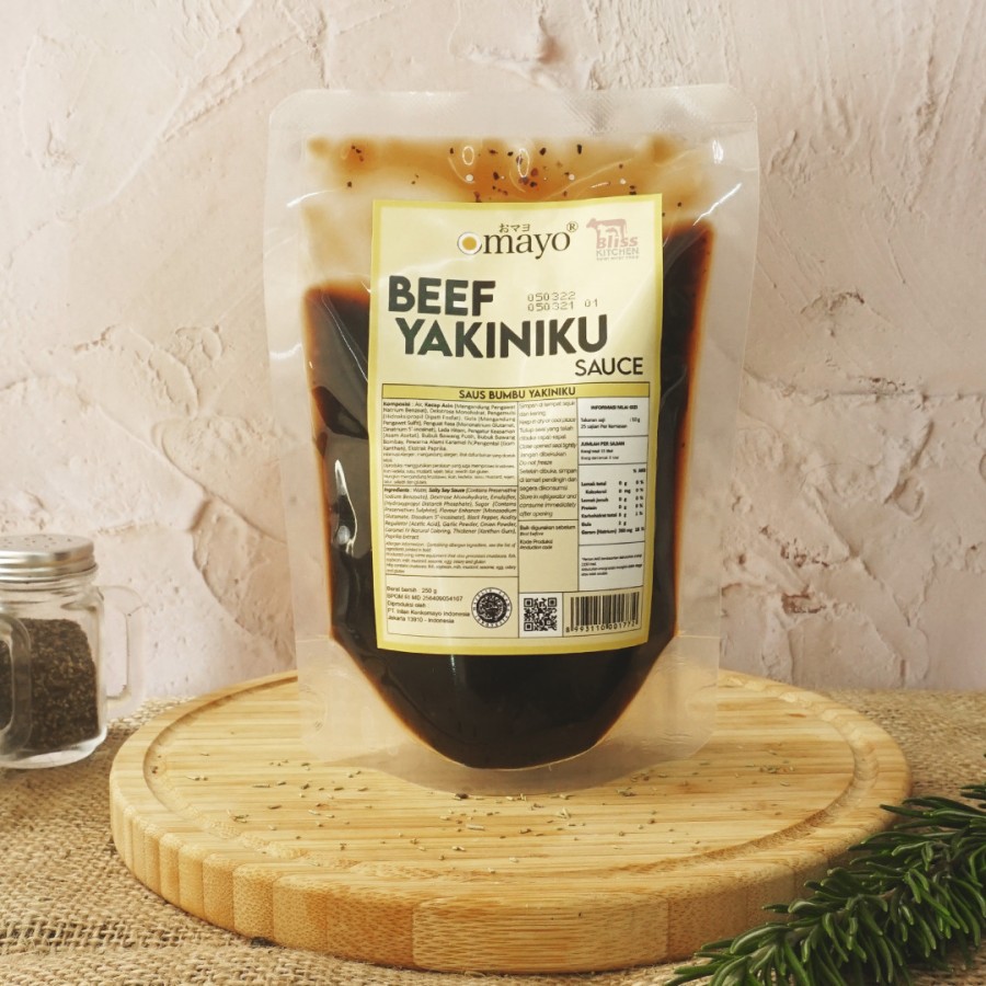 

Yakiniku Sauce / Saus Yakiniku / Bumbu Yakiniku 250gr