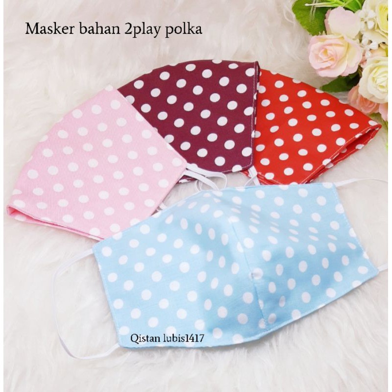 masker katjep 2play polka