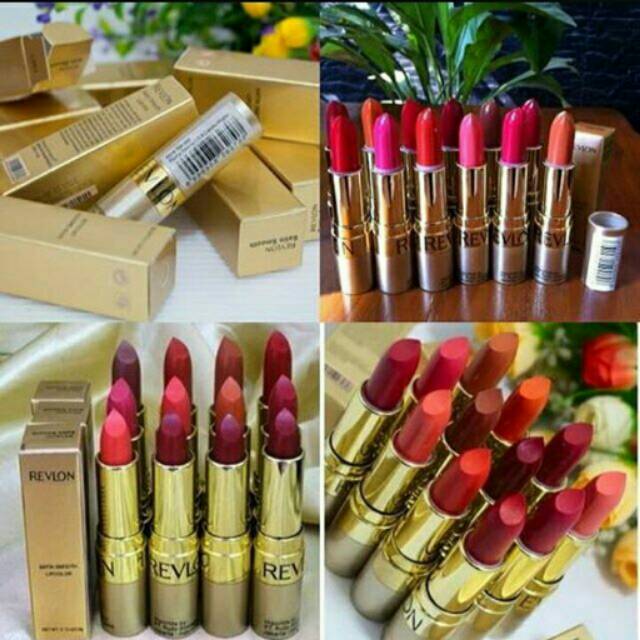 LIPSTICK REVLON SATIN GOLD / LIPSTICK REVLON