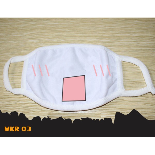 Masker Anime Emoticon 3 MKR 03