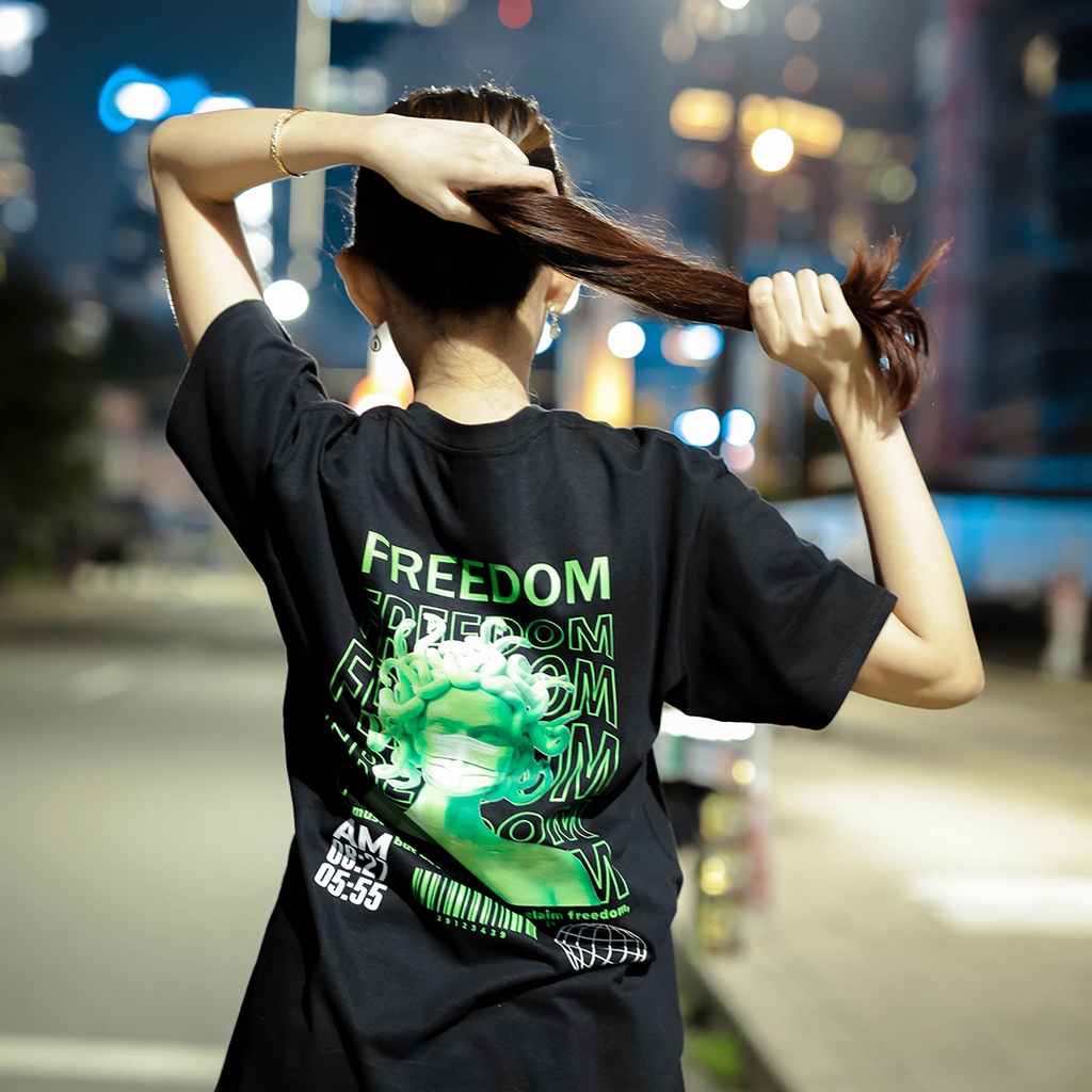 Kaos Distro FREDOOM New States Apparel Premium Cotton 24s