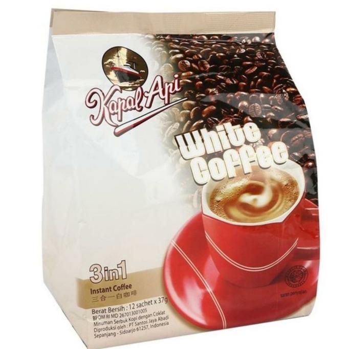 

Ready stock] Kapal Api White Coffe Bag / Minuman Serbuk Kopi 444 Gr
