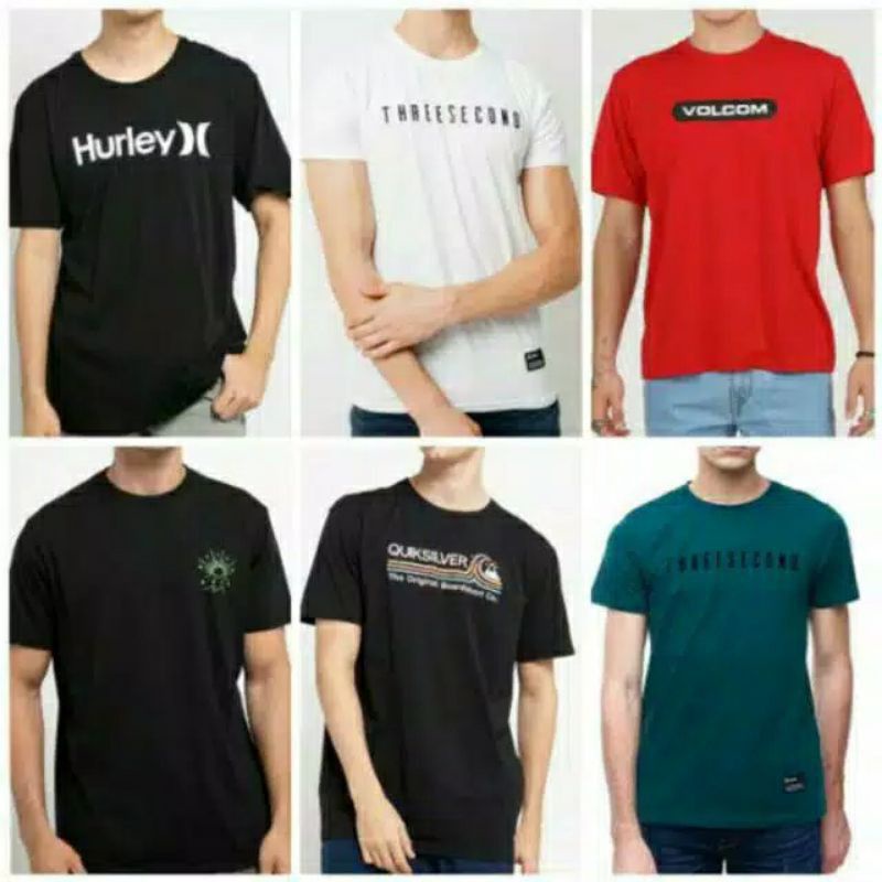 PAKET HEMAT 3 KAOS DISTRO/KAOS MURAH/KAOS PRIA WANITA/KAOS MOTIF/KAOS POLOS