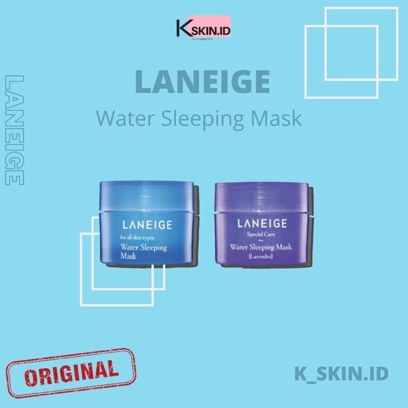 LANEIGE Water Sleeping Mask 15 ml / sleeping mask / laneige / laneige murah / sleeping mask laneige 