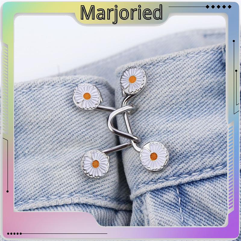 Kancing Jeans Kait Pengecil celana jeans Lingkar Pinggang Kancing Celana Jeans Adjustable Model Dilepas/Pinggang Kancing Yang Bisa Dilepas Bisa Mengurangi Lingkar-MJD